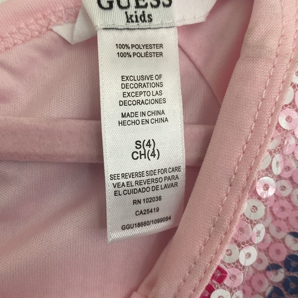 GUESS size 4 for little girl only worn once - Picture 3 of 4